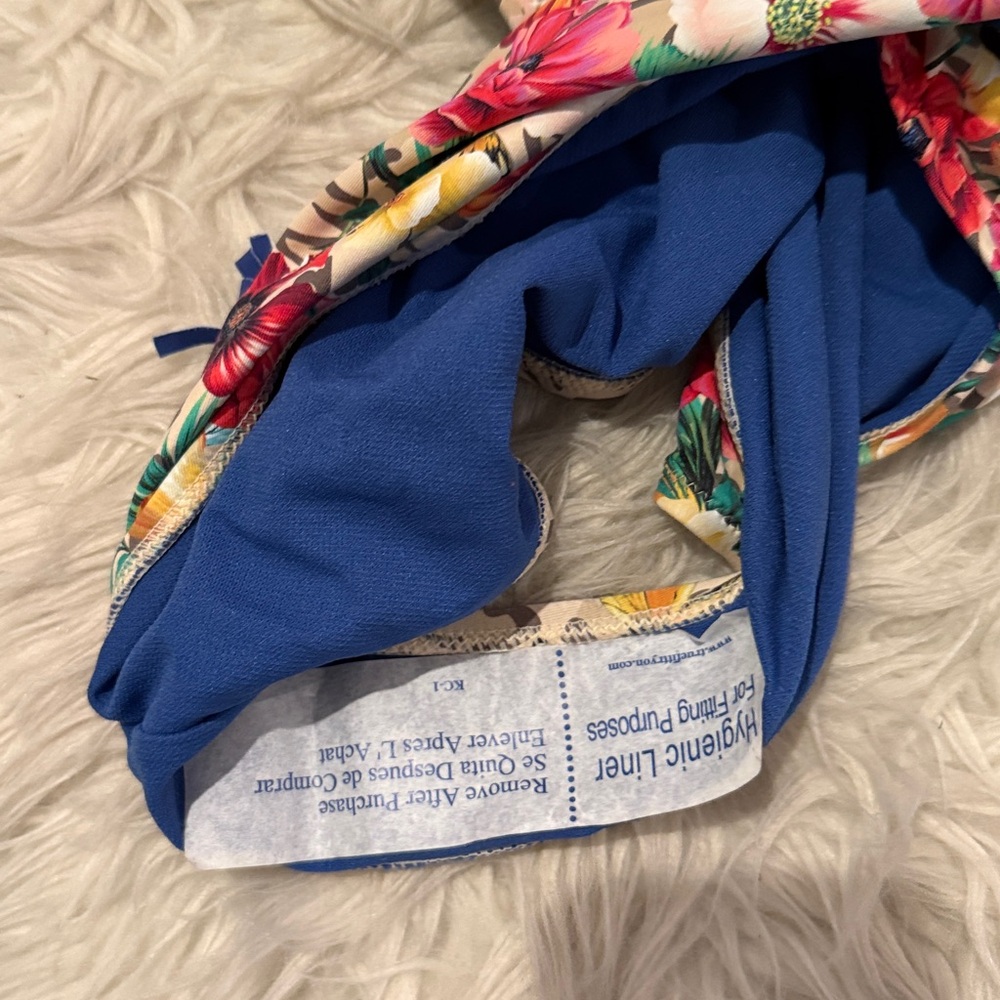 NWOT Johnny Was Fleur Braided Wrap Once Piece In Multi Sz Small lining intact - Picture 5 of 9